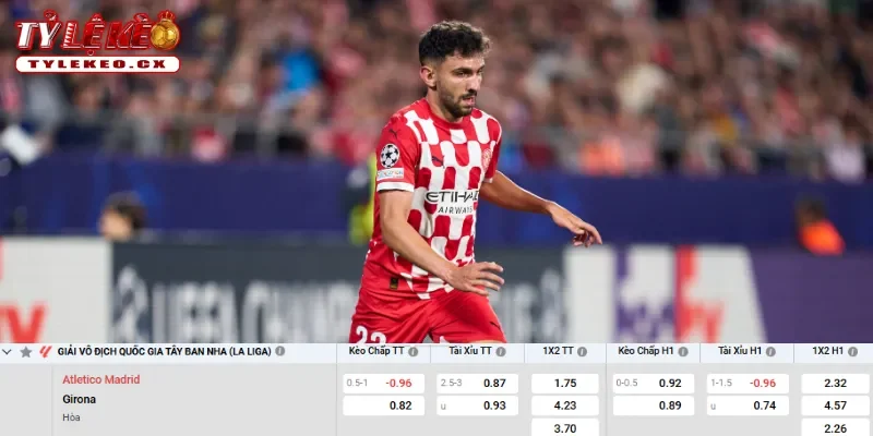 Chi tiết kèo Atletico Madrid vs Girona
